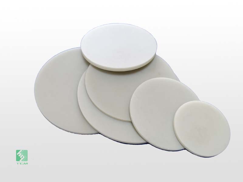 Disco ceramico in nitruro di alluminio pressato a secco per dissipatore di calore