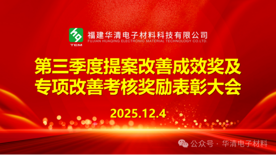 “Enhancing Quality and Efficiency, Advancing with Momentum” — We Hold Third-Quarter Special Improvement Recognition Ceremony